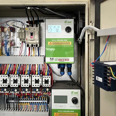 Quạt Trần Motor DC Không Chổi Than iFan YS-YCWZ (Nam Châm Vĩnh Cửu, Quay Vỏ Ngoài)