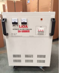 Ổn Áp LiOA 1 Pha 50KVA SH-50,000II NEW 2020 (150-250v) - Đồng hồ điện tử