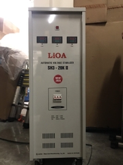 Ổn Áp LiOA 3 Pha SH3-20KII (260-430v) NEW 2020 - Đồng hồ điện tử