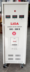 Ổn Áp LiOA 3 Pha SH3 30KII NEW 2020 (260-430v) - Đồng hồ điện tử