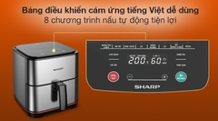 Nồi Chiên Không Dầu Sharp KF-AF70EV-ST 5.5 Lít