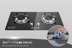 Bếp Gas Âm Kính Sunhouse SHB6636