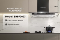 Máy Hút Mùi Chữ T Sunhouse SHB72023