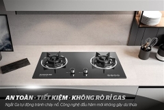 Bếp Gas Âm Kính Sunhouse SHB7736