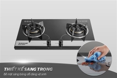 Bếp Gas Âm Kính Sunhouse SHB8836