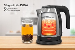 Ấm Siêu Tốc Inox 1.8L Sunhouse SHD1183