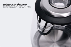 Ấm Siêu Tốc Thủy Tinh 1.7L Sunhouse SHD1217B