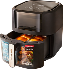 Nồi Chiên Không Dầu 9L Sunhouse SHD4082