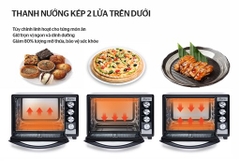 Lò Nướng 50L Sunhouse Mama SHD4250S