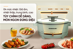 Nồi Lẩu Điện Đa Năng 4L Sunhouse SHD4540