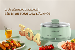 Nồi Lẩu Điện 4L Sunhouse SHD4543