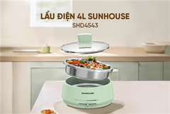 Nồi Lẩu Điện 4L Sunhouse SHD4543