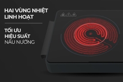 Bếp Hồng Ngoại Hai Vòng Nhiệt Sunhouse SHD6022