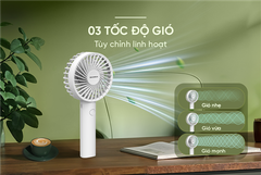 Quạt Sạc Mini Cầm Tay Sunhouse SHD7109