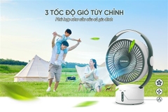 Quạt Sạc Sunhouse SHD7116