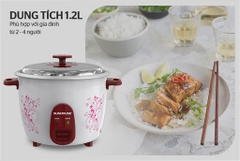 Nồi Cơm Điện 1.2L Sunhouse SHD8106
