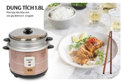 Nồi Cơm Điện 1.8L Sunhouse SHD8125