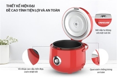 Nồi Cơm Điện 1.8L Sunhouse SHD8606