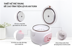 Nồi Cơm Điện 1.8L Sunhouse SHD8607W
