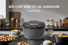 Nồi Cơm Điện Tử 1.8L Sunhouse SHD8909