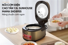 Nồi Cơm Điện Cao Tần 1.5L Sunhouse Mama SHD8955