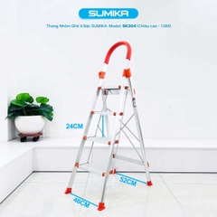 Thang Nhôm Ghế Gia Đình Sumika SK304