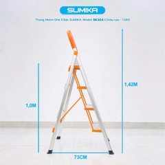 Thang Nhôm Ghế Gia Đình Sumika SK304