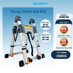 Thang Nhôm Rút Đôi Sumika SK380D NEW