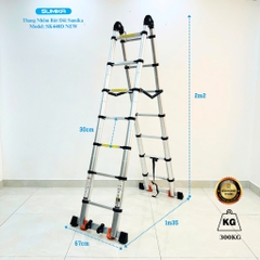 Thang Nhôm Rút Đôi Sumika SK440D NEW
