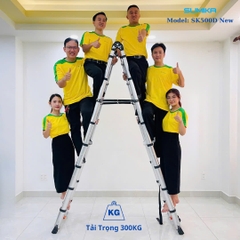 Thang Nhôm Rút Đôi Sumika SK500D NEW