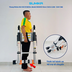 Thang Nhôm Rút Đôi Sumika SK500D NEW