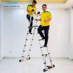 Thang Nhôm Rút Đôi Sumika SK500D NEW