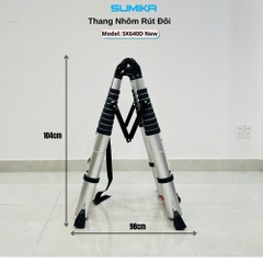 Thang Nhôm Rút Đôi Sumika SK640D NEW