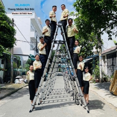 Thang Nhôm Rút Đôi Sumika SK760D NEW