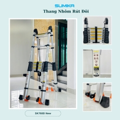 Thang Nhôm Rút Đôi Sumika SK760D NEW