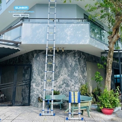 Thang Nhôm Rút Đơn Đai Xanh Sumika SKB700