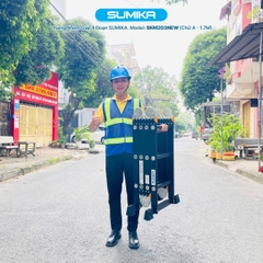 Thang Nhôm Gấp 4 Khúc Sumika SKM203 NEW