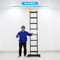 Thang Nhôm Gấp 4 Khúc Sumika SKM204 NEW