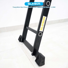 Thang Nhôm Gấp 4 Khúc Sumika SKM204 NEW