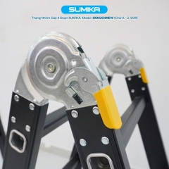 Thang Nhôm Gấp 4 Khúc Sumika SKM204 NEW