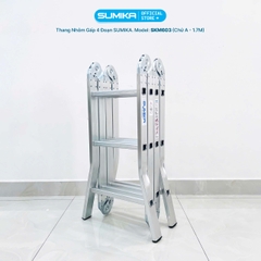 Thang Nhôm Gấp 4 Khúc Sumika SKM603