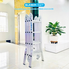 Thang Nhôm Gấp 4 Khúc Sumika SKM604