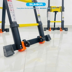 Thang Nhôm Rút Đôi Sơn Tĩnh Điện Sumika SKS380D
