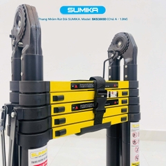 Thang Nhôm Rút Đôi Sơn Tĩnh Điện Sumika SKS380D