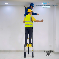Thang Nhôm Rút Đôi Sơn Tĩnh Điện Sumika SKS440D