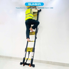 Thang Nhôm Rút Đôi Sơn Tĩnh Điện Sumika SKS500D