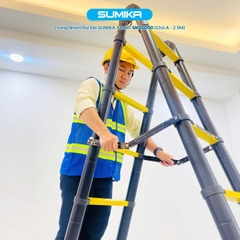Thang Nhôm Rút Đôi Sơn Tĩnh Điện Sumika SKS500D