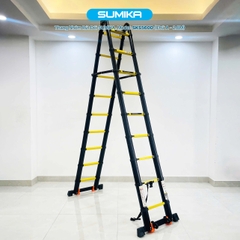 Thang Nhôm Rút Đôi Sơn Tĩnh Điện Sumika SKS560D