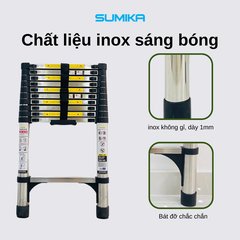 Thang Inox Rút Đơn Sumika T320