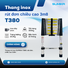 Thang Inox Rút Đơn Sumika T380